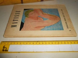 LIBRO : MATISSE FONDAZIONE PREMI ROMA PER LE ARTI -R.PALLUCCHINI 1950/SD - Foto 1 di 1