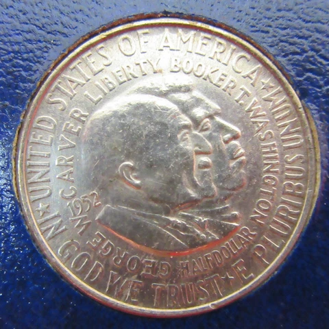 1952 BOOKER T WASHINGTON GEORGE WASHINGTON CARVER COMMEMORATIVE HALF DOLLAR COIN Cover