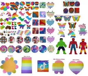 Bubble Handschmeichler Popper Push It sensorisches Kinderspielzeug besondere Bedürfnisse Autismus Stressabbau - Bild 1 von 164