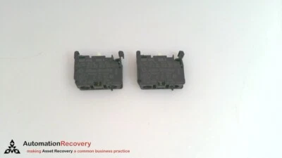 ALLEN BRADLEY 800F-X01L, SERIES A, 22MM CONTACT BLOCK 800F PB, SEE DESC #325751 - Image 1 of 4