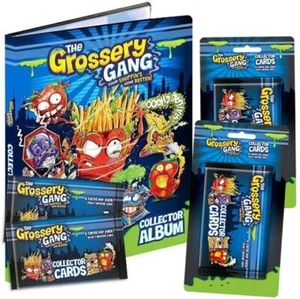 NEW THE GROSSERY GANG COLLECTOR ALBUM/CARDS BUNDLE - Picture 1 of 6