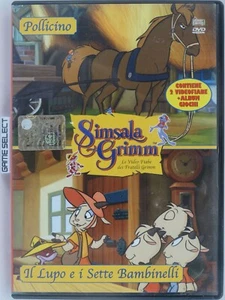 DAUMENREGEN DER WOLF UND DIE SIEBEN KINDER SIMSALA GRIMM VIDEO MÄRCHEN DVD - Bild 1 von 6