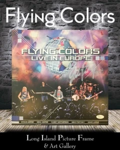 Mike Portnoy Signed Flying Colors Live In Europe  Record Album JSA COA - Picture 1 of 6