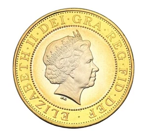 2 £ Olympische Spiele 2008 Übergabe Silber PP - Bild 1 von 2