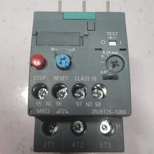 Relé de sobrecarga térmica para Siemens 3RU6126-1GB0 4,5-6,3A - Imagen 1 de 4