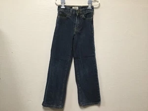 Circo Boys Jeans Size 5 Blue 5 Pocket Straight Button Adjust Elastic Waist 209 - Picture 1 of 7