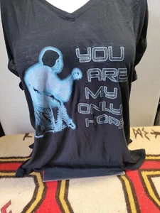 Rock & Republic Star Wars Leia You Are My Only Hope Tunic Top / Size L /1023-cbf - Picture 1 of 7
