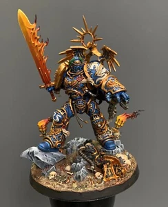 Triumvirate Primarch Roboute Guilliman Warhammer 40K Ultramarines Pro Painted - Picture 1 of 6
