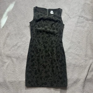 R Wear Rampage Dress Womens 3 Juniors Green Floral Sleeveless Vintage Shift Top - Picture 1 of 10