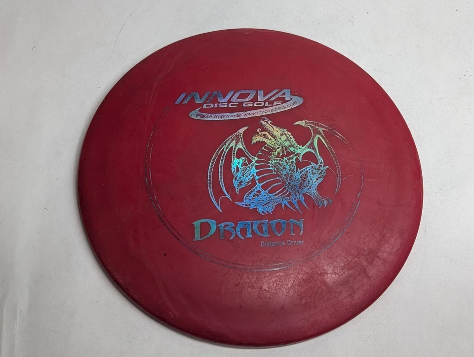 Innova DX Dragon Disc Golf Distance Driver PFN 148g Red Lightweight - Image 1 of 4