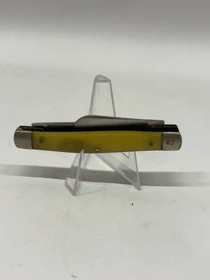 Navaja de Bolsillo Camillus Pequeña De Colección 2 Hojas Afiladas EE. UU. Acero al Carbono Foto 1 de 4