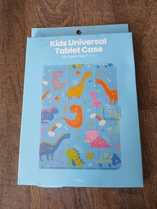 Kids Universal Tablet Case "Dinosaurs" for Tablet Sizes 7-11 in - Picture 1 of 3