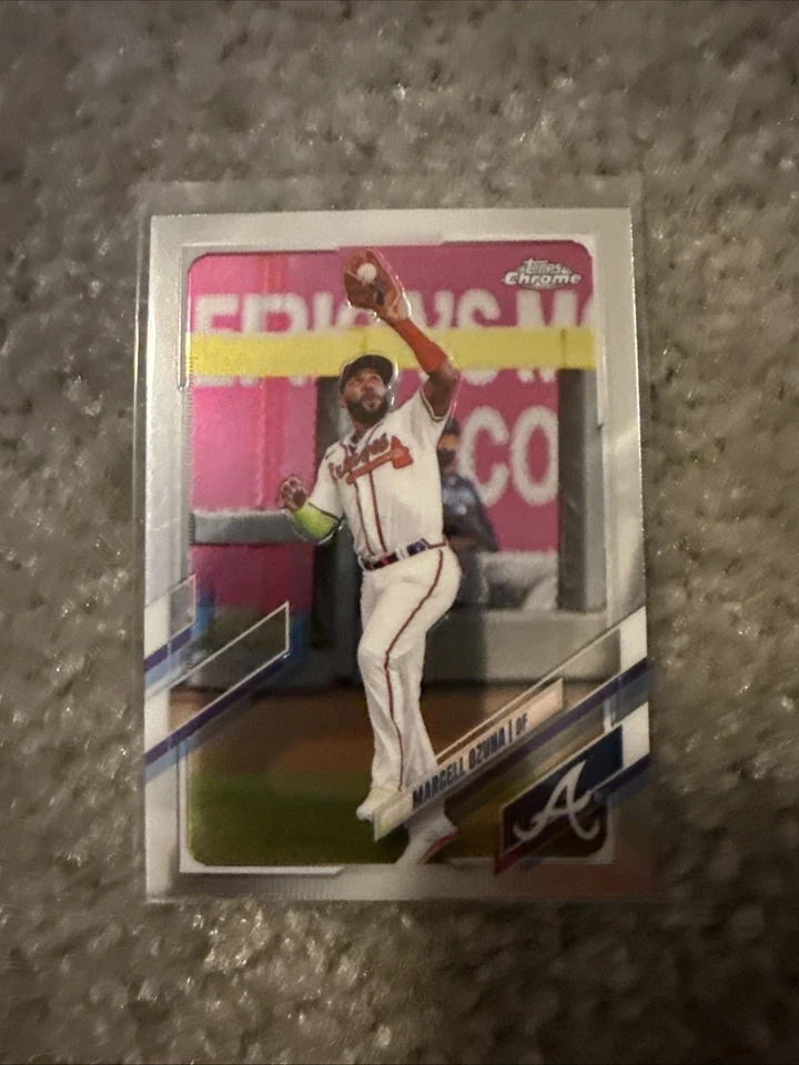 2021 Topps Chrome - Marcell Ozuna #202 - Image 1 of 1