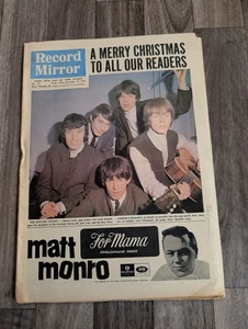 RECORD MIRROR Music Paper - 19th December 1964 - Rolling Stones Cover - Foto 1 di 14
