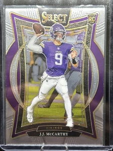2024 Panini Select - Concourse J.J. McCarthy #24 (RC) - Picture 1 of 2