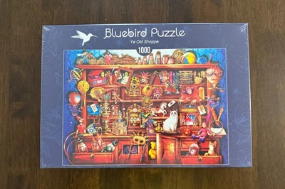 Rompecabezas Bluebird "Old Ye Shoppe" Ciro Marchetti 1000 piezas - RARO - NUEVO SELLADO Foto 1 de 4
