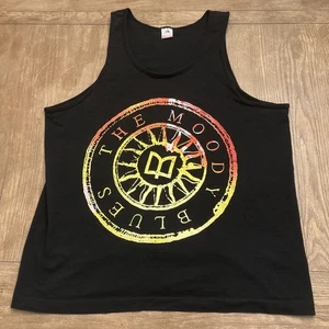 Camiseta sin mangas para hombre de colección de la década de 1990 negra The Moody Blues Tour '94 talla XL 90 camiseta de concierto - Imagen 1 de 5