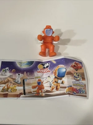 Juguete e instrucciones No Gravity Space Man Space Mission Orange Kinder Joy Foto 1 de 4