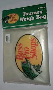 New! Bass Pro Shops Tournament Weigh In Bag 5 Pack 26x34 - Picture 1 of 4