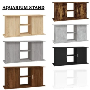 Aquarium Stand Fish Tank Stand Cabinet Aquarium Base Engineered Wood vidaXL - Picture 1 of 57
