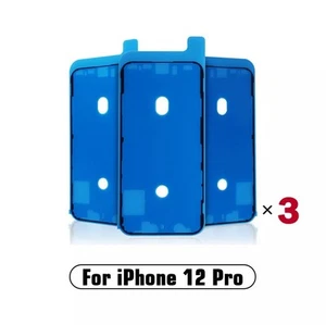 3x Adhesive Waterproof Seal Sticker For iPhone 12 Pro Screen - Picture 1 of 1
