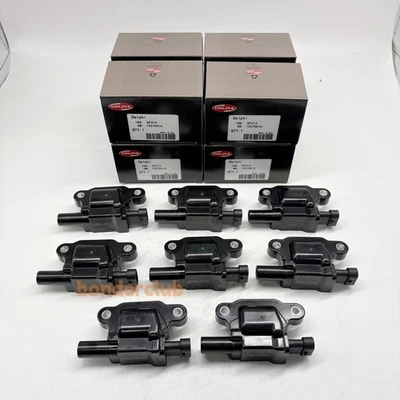 8Pcs Delphi Ignition Coil UF413 for Chevy Silverado 1500 GMC 5.3L 6.0L 6.2L V8 Foto 1 de 4