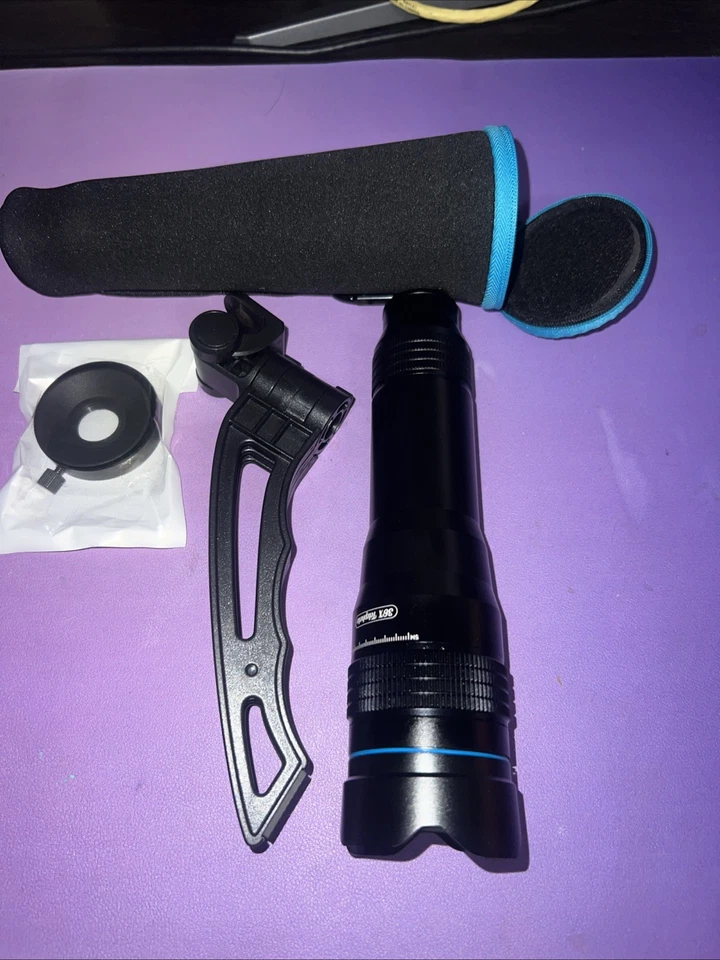 Lente teleobjetivo Apexel High Power 36X HD con trípode de teléfono para iPhone Samsung Pix Foto 1 de 4