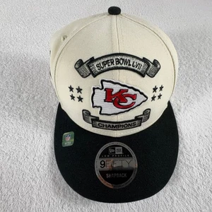 Kansas City Chiefs NFL Super Bowl LVII Champions Snapback Cap 9FIFTY New Era Hat - Picture 1 of 4