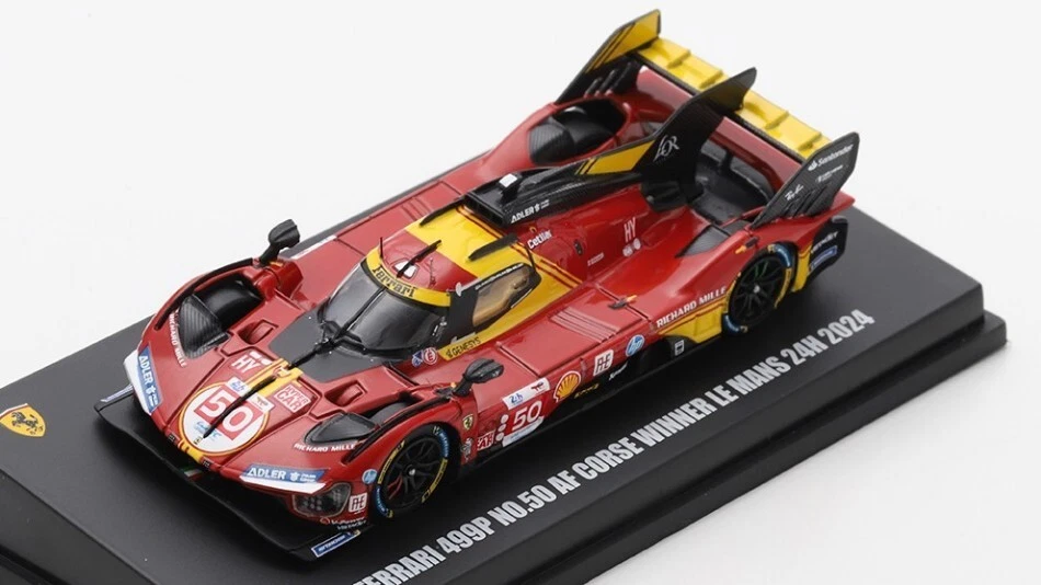 FERRARI 499P N.50 WINN.LE MANS 2024 FUOCO-MOLINA-NIELSEN 1:64 - Immagine 1 di 1