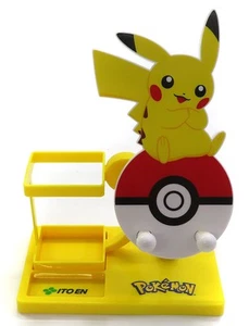 Pokemon Pikachu Smartphone Paper Pack Stand Ito En Nutrition Plus Meal Campaign - Picture 1 of 1
