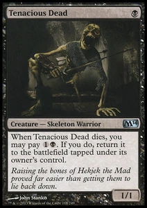 MTG 2x TENACIOUS DEAD - MORTO TENACE - M14 - MAGIC - Picture 1 of 1