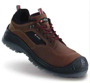 Sixton Peak Land Sicherheitsschuhe Arbeitsschuhe braun S3 Leder Bauschuhe Nubuk