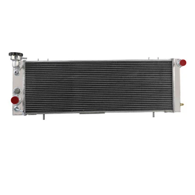 For 1991-2001 1995 1996 Jeep Cherokee XJ 4.0L AT/MT 4-Row Full Aluminum Radiator - Изображение 1 из 4