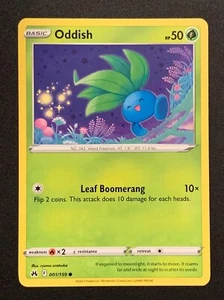 Oddish | 001/159 | Común | SWSH: Crown Zenith | JCC Pokémon - Imagen 1 de 3