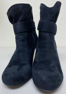 BOTÍN MUJER LAURA ASHLEY LA REGENT TERCIOPELO NEGRO  Foto 1 de 4