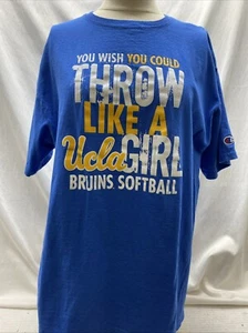 Maglietta UCLA Bruins Softball che vorresti poter lanciare come una ragazza adulto L - Foto 1 di 17