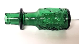Vintage Empoli Italy Genie Flasche Grün Stopfen Glas Früchte STOPPERONLY SM CHIP - Bild 1 von 10