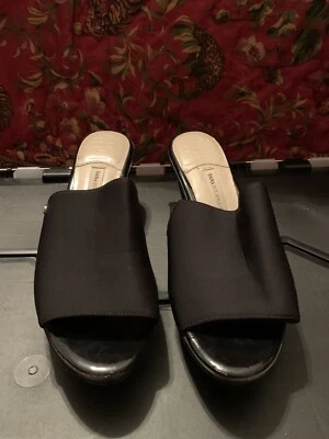 Womens Dana Buchman Black Cut Out Wedge Sandal  - Image 1 of 4