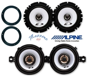 ALPINE Kit 4 casse MERCEDES CLASSE A W169 A180 CDI 3 PORTE  ALTOPARLANTI AUTO  - Imagen 1 de 4