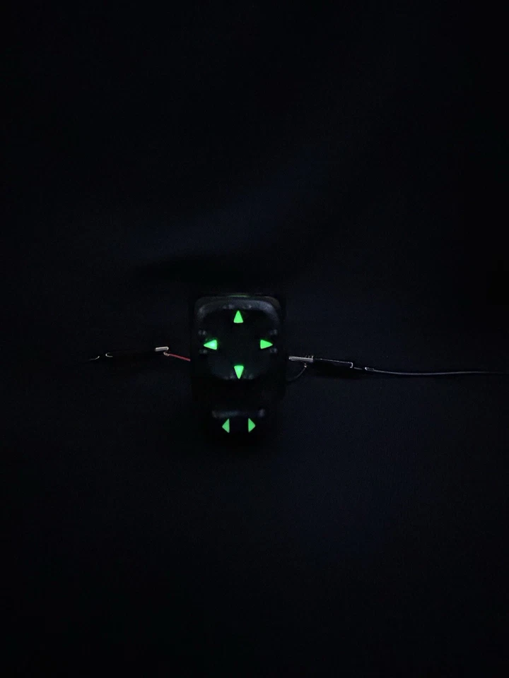 1999 - 2002 2500 Silverado Sierra Tahoe Yukon питания зеркало переключатель зеленый светодиод - Изображение 1 из 1