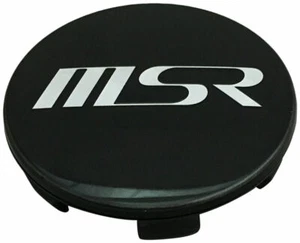 MSR WHEEL RIM 3217 GLOSS BLACK WHEEL RIM CENTER CAP 3217 MADE IN KOREA - Picture 1 of 2