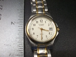 Orologio Vintage Donna Citizen 1012-S038375 Bicolore Giappone - Foto 1 di 3