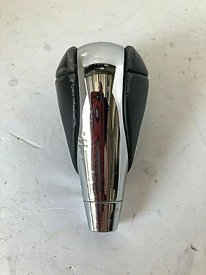 2006-2014 Lexus IS250 IS350 IS FSport AUTO GEAR SHIFT KNOB CHROME BLACK LEATHER - Image 1 of 4