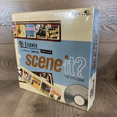 Scene It The DVD Game, Turner Classic Movies Edition, Brand New,  Sealed 2004 - Image 1 of 3