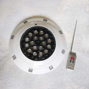 18W/24W 12V LED RGB Multicolor Swimming Pool Underwater Light + Remote Control - Picture 1 of 4