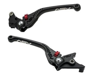 ASV C5 Regular Black Brake and Clutch Levers Suzuki GSXR1000 2017-2021 - Picture 1 of 1