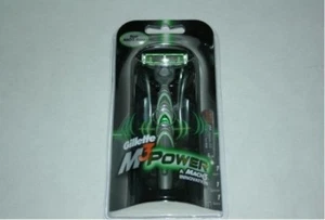 Gillette M3 Power Razor Handle Blade Cartridge Shaver works with Mach3 +AAA New - Picture 1 of 1