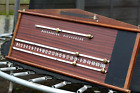 Vintage Snooker Wooden Scoreboard Made By Thurston & Co Ltd, London Mancave