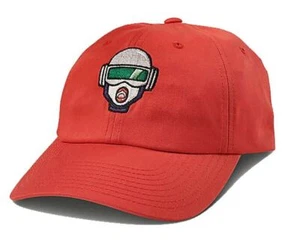 Primitive X Rick and Morty GWENDOLYN UNSTRUCTURED Skateboard Strapback Hat RED - Picture 1 of 2