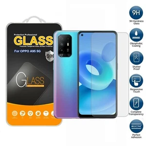 Pour Oppo A95 5G Tempered glass Téléphone Écran Protecteur - Photo 1 sur 12